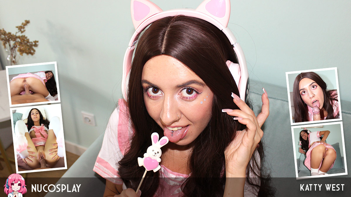 Katty West Is Butt Plugged And Pussy Fucked (Nu Cosplay)