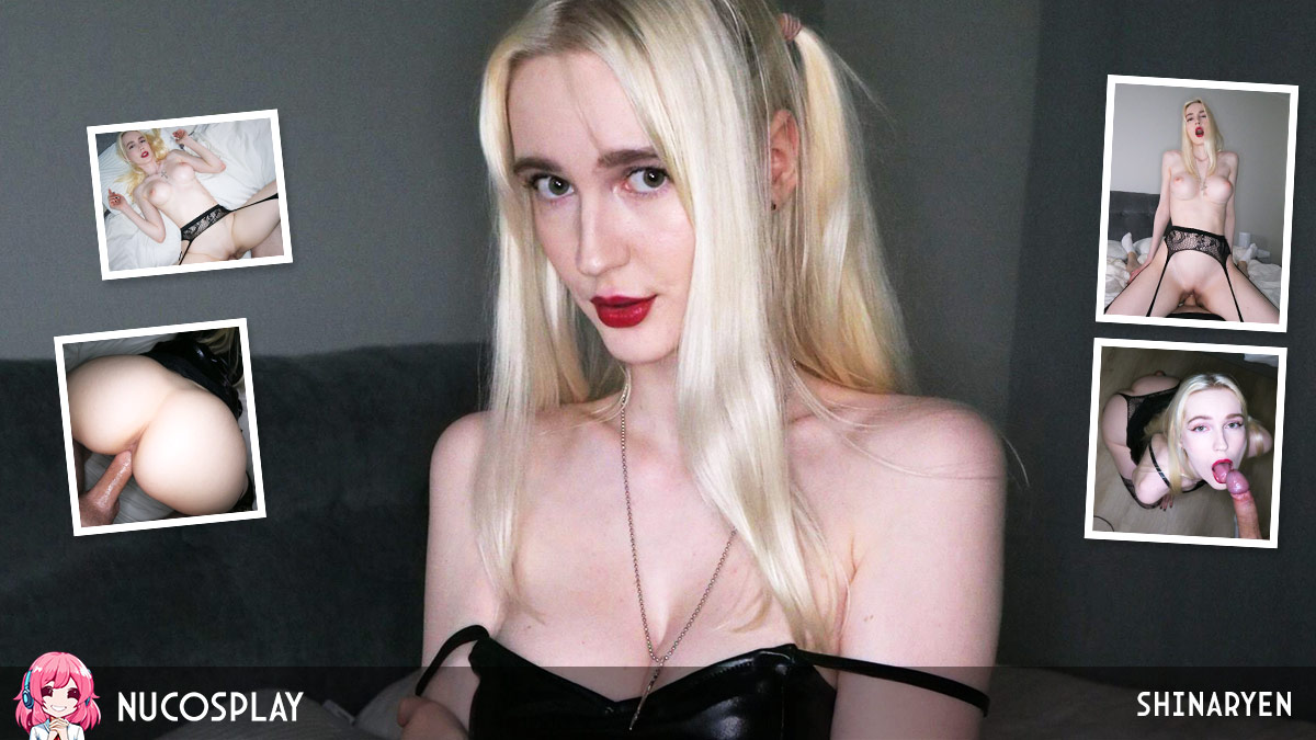 Badass Latex Cosplay With Blonde Bombshell Shinaryen (Nu Cosplay)