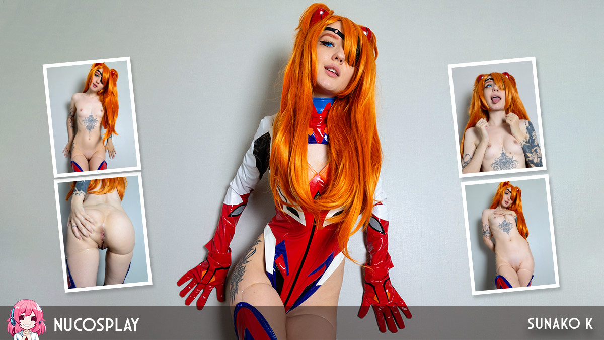 Tight And Fit Sunako K Wanks And Rides Hard (Nu Cosplay)